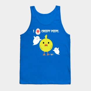 I Love Creepy Peeps Tank Top